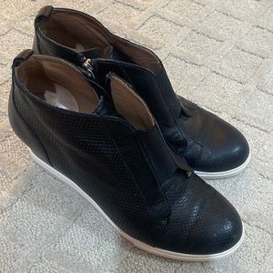 Lineo Paola slip on wedge sneaker